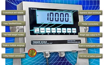 TS-700 SS Digital Truck Scale Indicator 